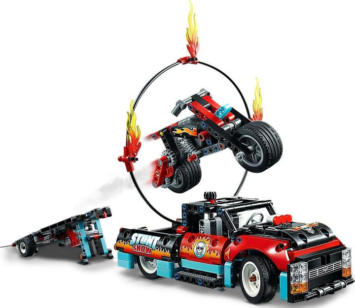 Produktbild LEGO Stunt-Show mit Truck und Motorrad (42106, LEGO Technic)