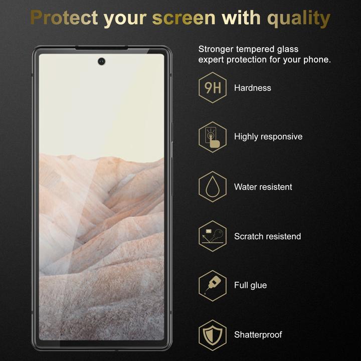 Produktbild Cadorabo Tempered Schutzglas (1 Stück, Google Pixel 6)