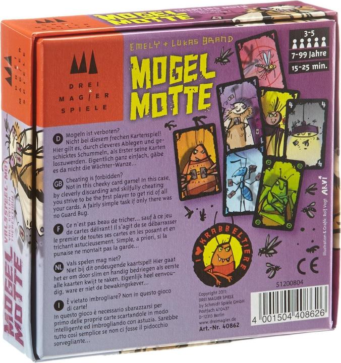 Immagine prodotto Drei Magier Spiele Tignola imbrogliona (Tedesco)