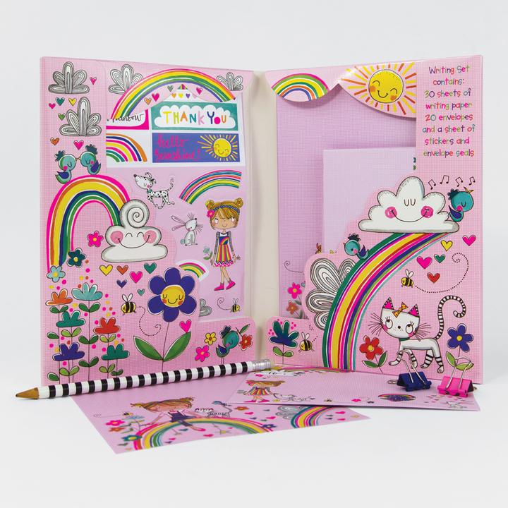 Produktbild Rachel Ellen Briefpapierset Rainbow (1 Stk.)