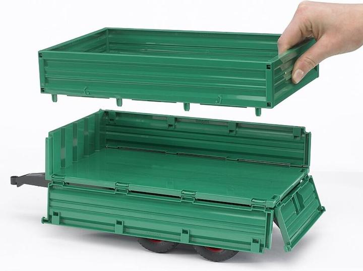 Image du produit Bruder Remorque de transport à essieux tandem