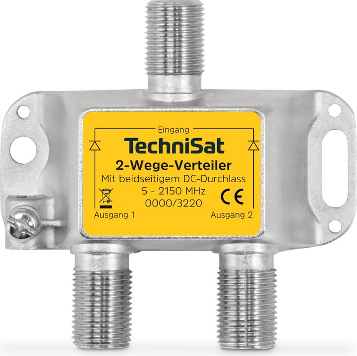 Produktbild TechniSat 2-Wege-Verteiler (Verteiler)