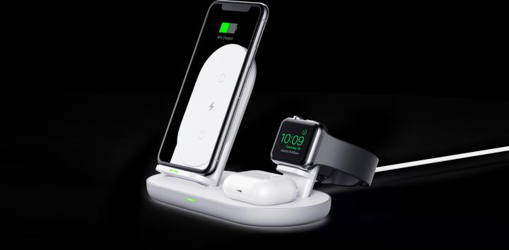 Produktbild Aukey LC-A3 3 in 1 Aircore Charging Station (15 W)