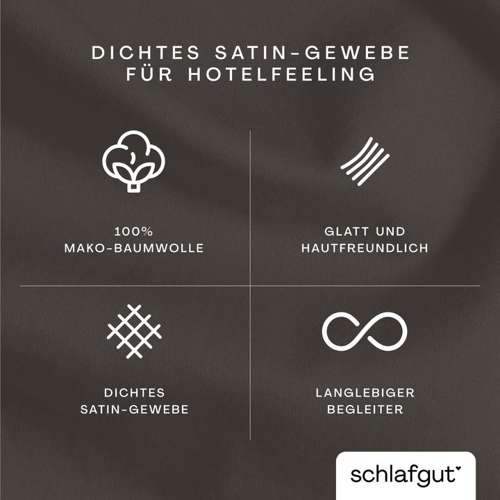 Actual product image schlafgut Woven Satin (Duvet cover, 40 x 40 cm)