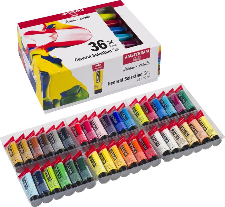 Amsterdam kit de démarrage (Multicolore, 720 ml)