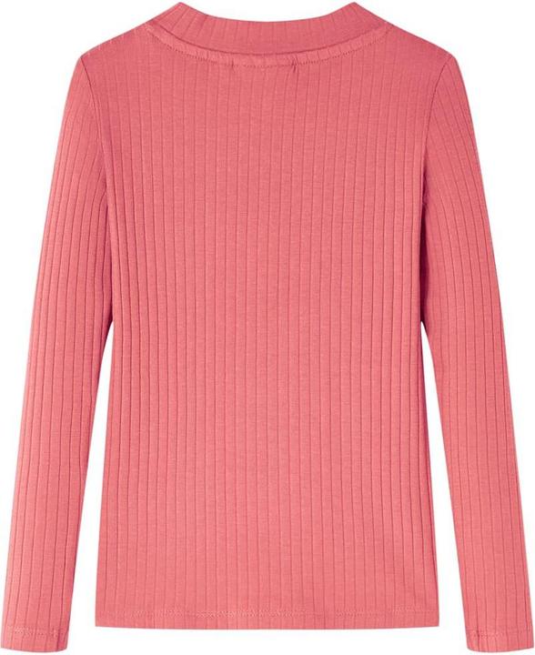 VidaXL Kinder-Langarmshirt Altrosa 104,Material: 95 % Baumwolle. 5 (104)