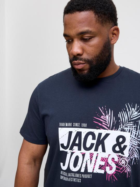 Produktbild Jack & Jones Plus Size Logo T-shirt T-shirt (6XL)