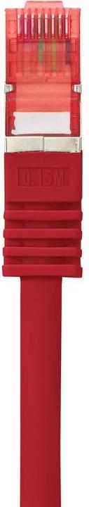 Image du produit Renkforce RF-5136974 Câble réseau RJ45, câble patch CAT 6 S/FTP 1.00 m rouge avec R (S/FTP, CAT6a, 1 m)