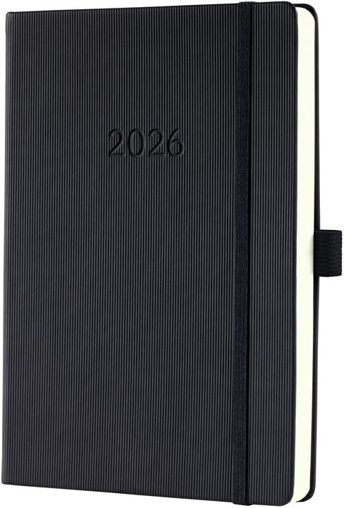 Immagine prodotto Sigel Tageskalender 2026 C2610 1T/1S schwarz 21.3x14.8cm (Tedesco, Francese, Olandese, Inglese)