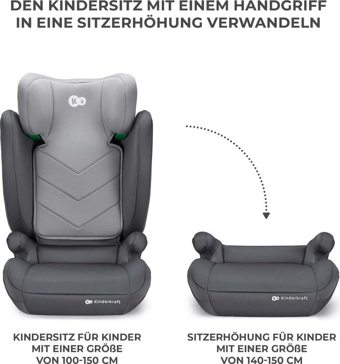 Immagine prodotto KinderKraft I-Spark (Seggiolino per bambini, ECE R129/i-Size Standard)