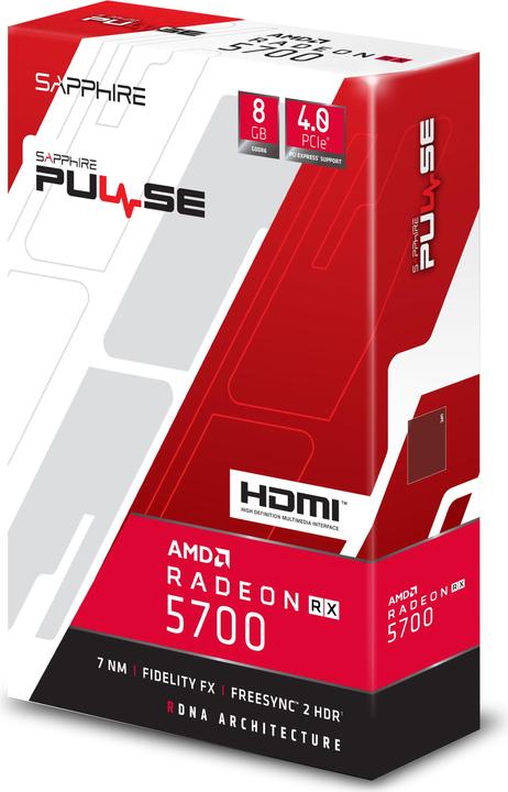 Produktbild Sapphire Pulse Radeon RX 5700 (8 GB)