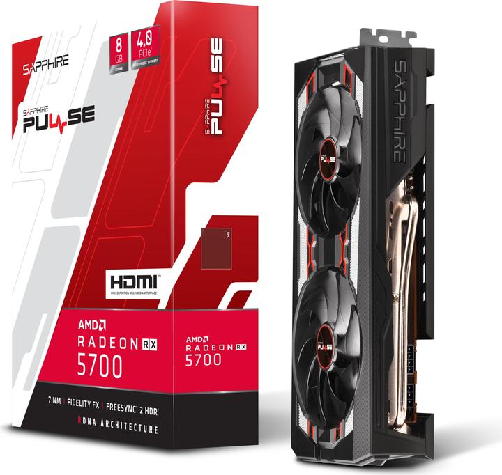 Produktbild Sapphire Pulse Radeon RX 5700 (8 GB)