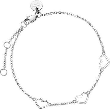 Image du produit Rosefield NÄ'Å¾nÃ½ ocelovÃ½ nÃ¡ramek se srdÃÄky Toccombo JBTHS-J588