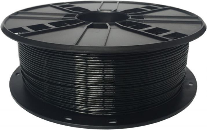 Gembird Flashforge PLA-plus filament, Black 1.75 mm, 1kg (PLA+, 1.75 mm, 1291 g, Schwarz)