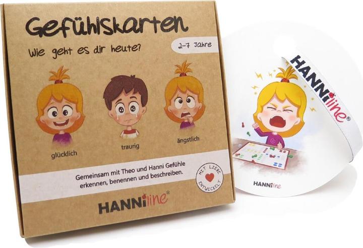 Produktbild Hanniline Gefühlskarten für Kinder (Deutsch)