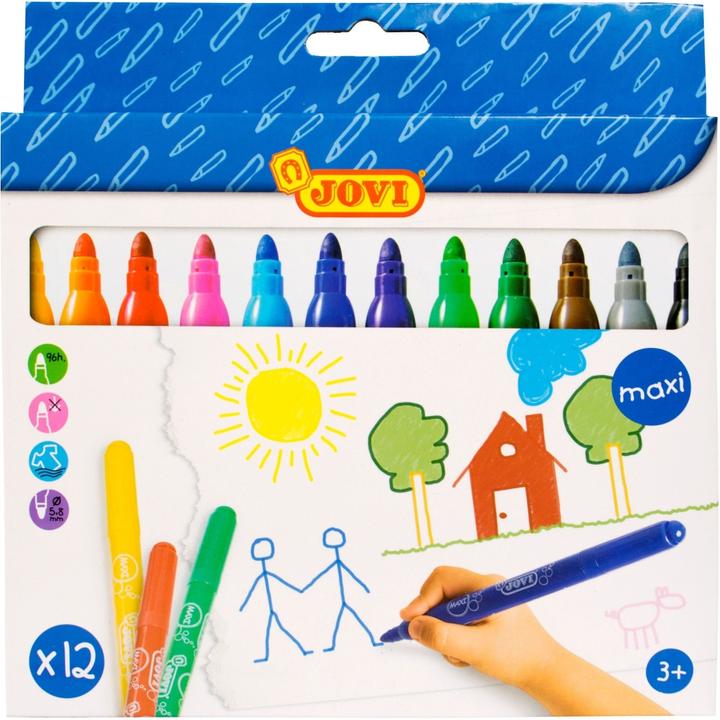 Image du produit Jovi Filzmaler (Multicolore, 12 x)