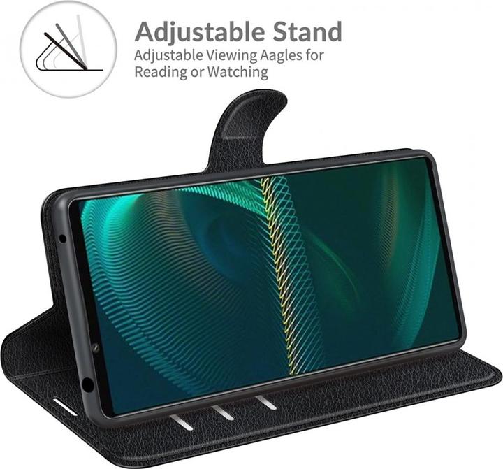 Produktbild Screenguard Sony Xperia 5 III Leather Guard Lederhülle (Sony Xperia 5 III)