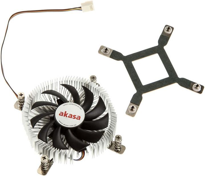 Produktbild Akasa AK-CC7129BP01 Low Profile CPU-Kühler (21 mm)