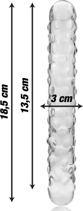 Immagine prodotto Ibiza Serie Nebula Di ™ - Dildo Modello 15 In Vetro Borosilicato 18,5 X 3 cm Trasparente