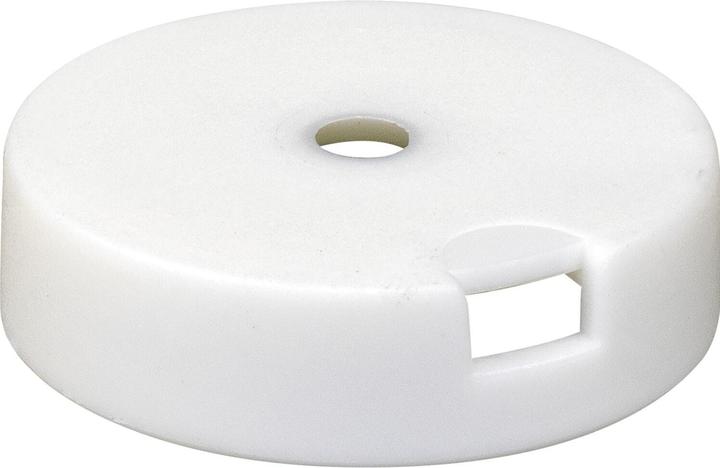 Actual product image Wagner System QuickClick Basic furniture glides for screwing on ø 25mm H 7mm white 4 pcs (4 Piece)