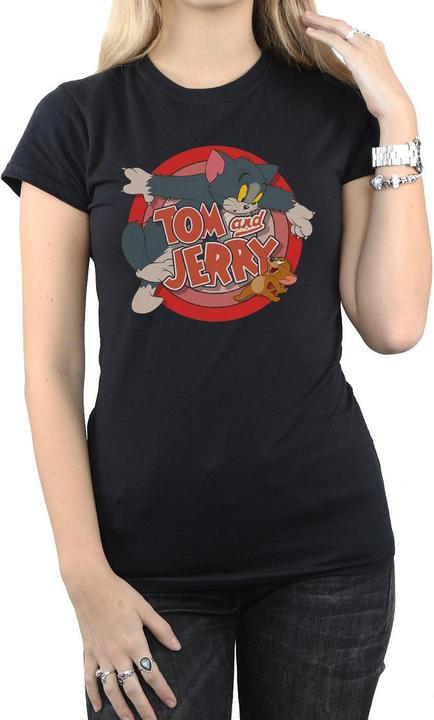 Immagine prodotto Tom & Jerry Catch Maglietta Donna (L)