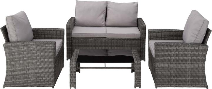 Produktbild tectake Rattan Lounge Lucca