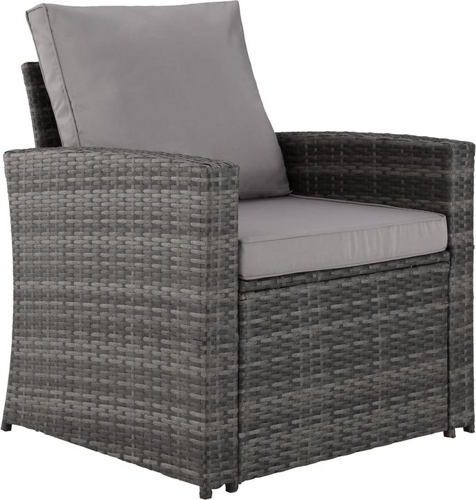 Produktbild tectake Rattan Lounge Lucca