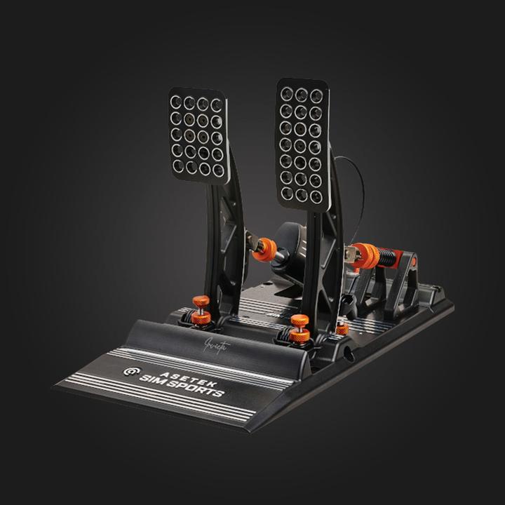 Actual product image Asetek Invicta Sim Racing accelerator and brake pedal (PC)