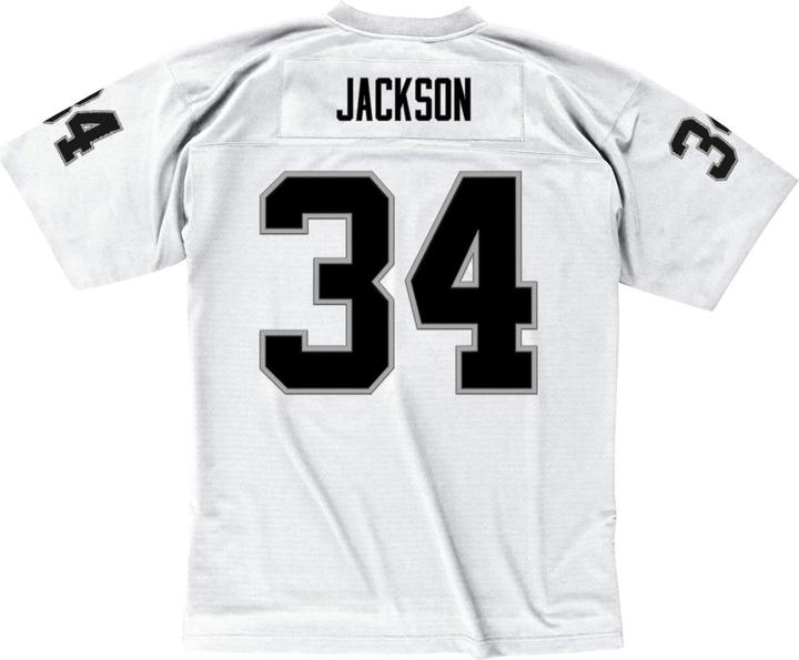 Actual product image Mitchell & Ness NFL Legacy Jersey - Los Angeles Raiders 1988 Bo Jackson - XX (XXL)