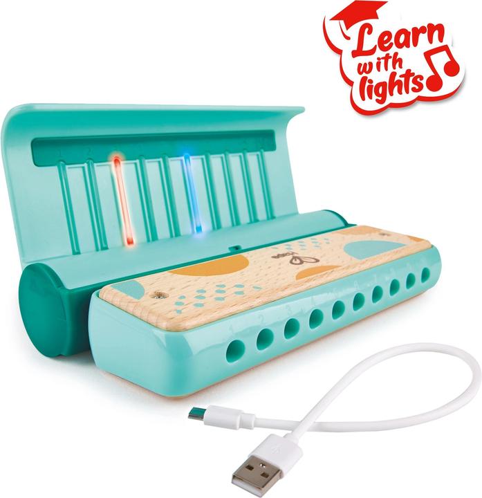 Image du produit Hape Bright Learning Harmonica (Anglais, Allemand)