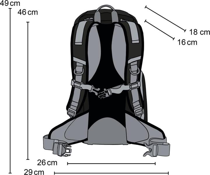 Actual product image mantona Elements Outdoor (Photo backpack, 31.25 l)