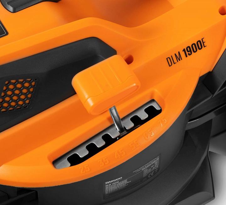 Actual product image Daewoo Power Products Electric lawn mower (Electrical connection)