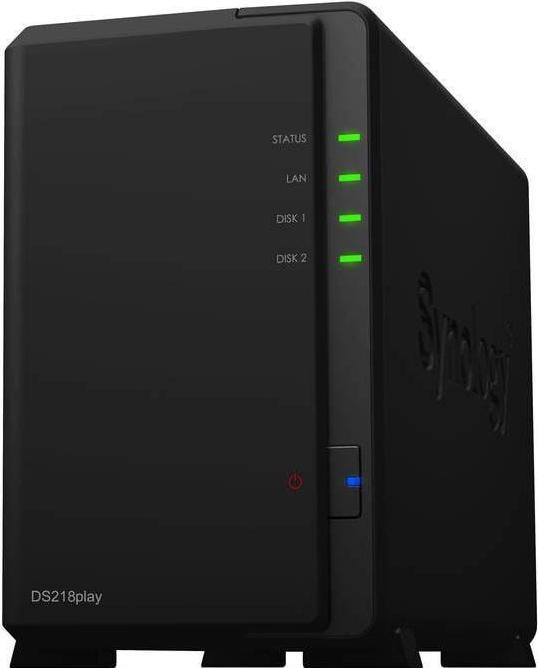 Produktbild Synology DS218play (2 x 3 TB, Seagate Ironwolf)