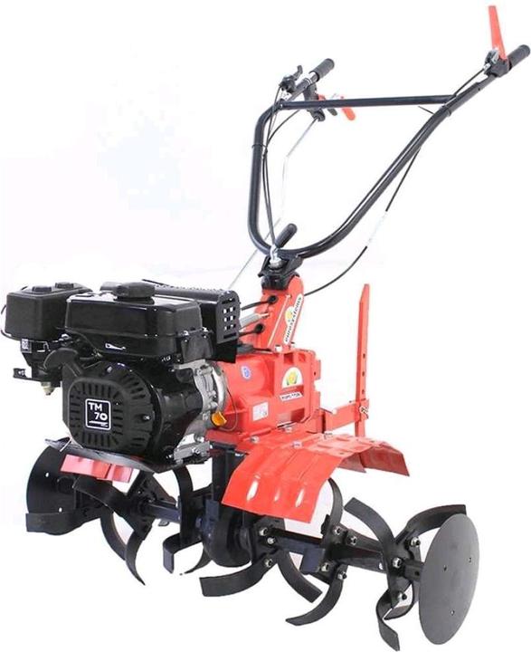 Actual product image Eurosystems Euro 102 motor hoeGarden tiller with Loncin TM 70 petrol engine