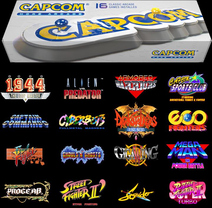 Actual product image Capcom Home Arcade