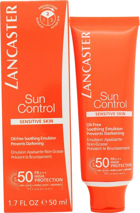 Produktbild Lancaster Sun Control Face Cream SPF50 50ml (Sonnencreme Gesicht, SPF 50, 50 ml)