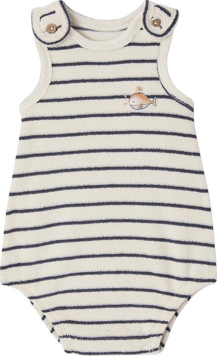 Actual product image Vertbaudet Ärmelloser Baby Overall für Neugeborene, Frottee
