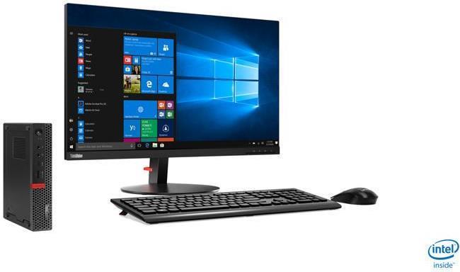 Actual product image Lenovo ThinkCentre M920x Tiny (Intel Core i7-9700T, 16 GB, 512 GB, Radeon RX 560)
