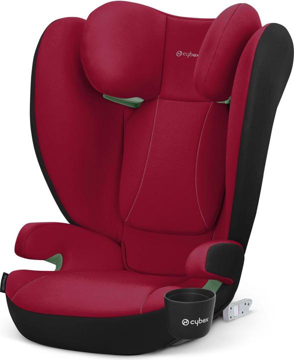 Actual product image Cybex SOLUTION B2 I-FIX Dynamic Red | mid red (Child seat, ECE R129/i-Size Standard)