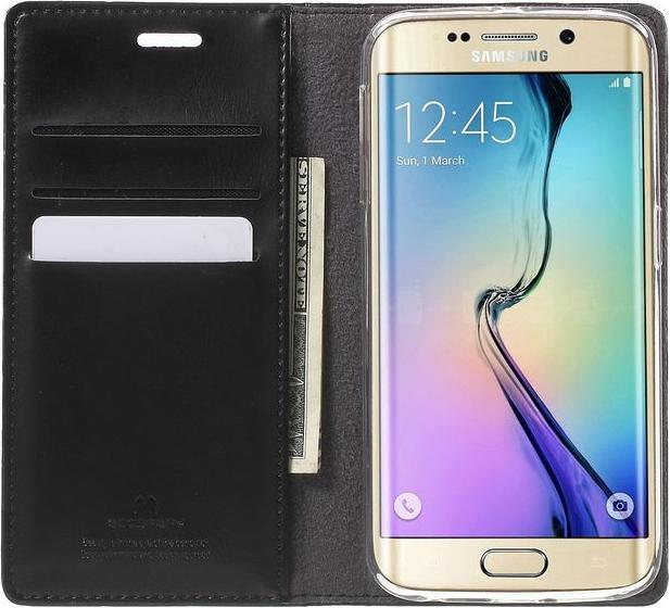Actual product image Goospery Blue Moon Flip Series (Samsung Galaxy S6 Edge)