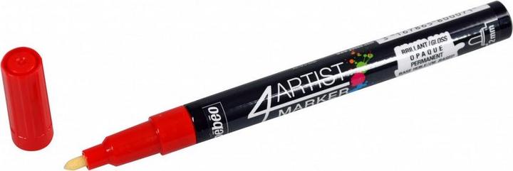 Image du produit Pebeo 4Artist Marker 2mm ronde (Rouge, 2 mm)