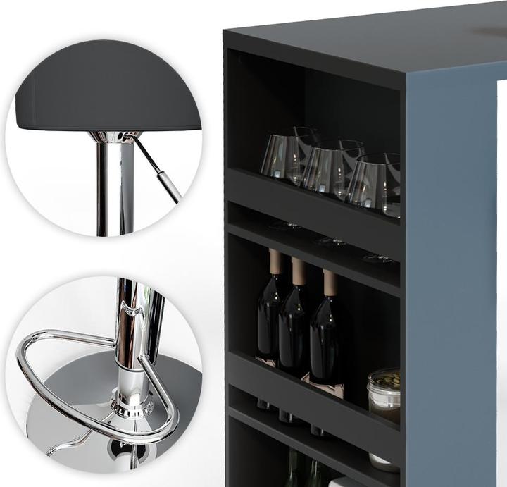 Actual product image Vicco Bartisch-Set (117 x 57 x 106 cm)