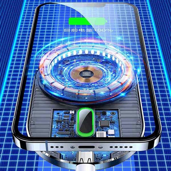 Image du produit Usams Uchwyt indukcyjny Magnetic Car Wireless Charging 15W do kratki went. szary/grey CD170DZ01 (US-