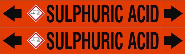 Produktbild Brady ASME - Rohrmarkierer - Sulphuric Acid