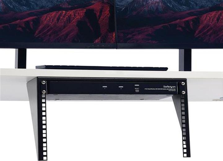 Actual product image StarTech 6u Wall Mount Rack Bracket
