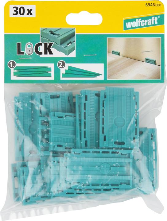 Produktbild wolfcraft wolfcraft 30 Universal-Keile 35x6x60mm