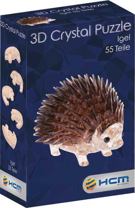 HCM Kinzel Crystal Puzzle - Igel (55 Teile)