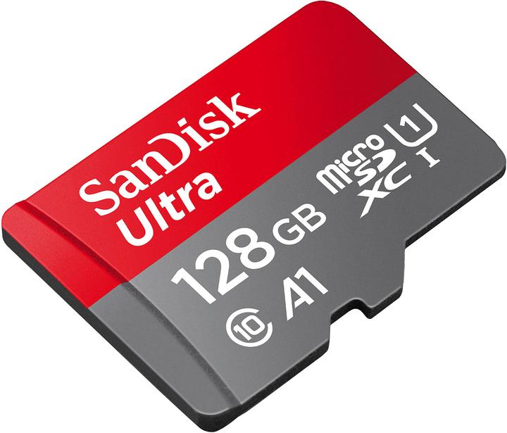 Immagine prodotto SanDisk Ultra mit Adapter (128 GB, microSDXC, U1, UHS-I)