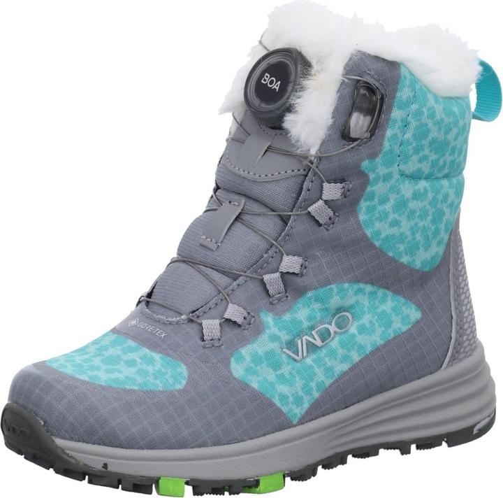 Grey/turquoise