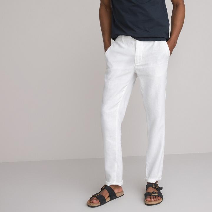 Image du produit La Redoute Collections Pantalon en lin (50)